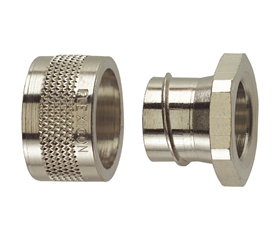 FSU P - Endtülle mit drehbarem Gewinde für FSU und FNU Metallwellrohr